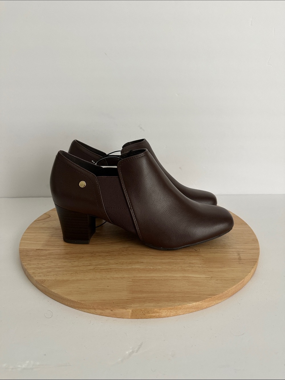 east 5th Womens Rossi  Stacked Heel Booties